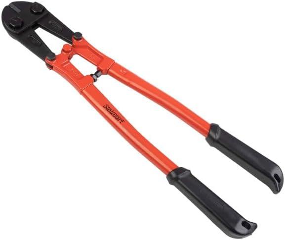 Bolt Cutter - 18-Inch Drop Forged Hardened Alloy Steel Cutter with Ergonomic Grips - Cuts 5/16-Inch Chains, Wires, Bolts, Locks, and More by Stalwart