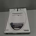 KOHLER 4636-RL-0 Cachet ReadyLatch Elongated Toilet Seat Slow Close, Soft Close Toilet Seat Quiet Lid, Contoured Grip-Tight Bumpers Installation Hardware, Apartment Essentials, White