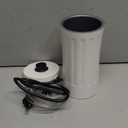 Milk Frother, 4-in-1 Milk Frother and Steamer, Hot and Cold Foam Maker and Milk Warmer with Temperature Control & Auto Shut-Off, Frother for Coffee, Latte, Cappuccino, Matcha(White)