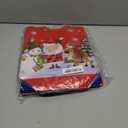 Santa Claus Snowman Deer Reusable Christmas Bag-Red