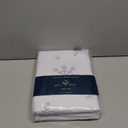 Sheet Set Queen Size 4PC Printed Bed Sheets Snow White Gray Soft Microfiber 15Deep Pocket Sheet Set, Easy Care, Breathable, Wrinkle Free, Machine Washable Bed Set