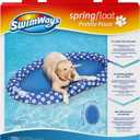 SwimWays Paddle Paws Spring Float Dog Raft, Large (65 lbs. and Up), Blue