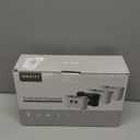 Toothbrush Holder Wall Mounted, WEKITY Multi-Functional Toothbrush and Toothpaste Dispenser for Bathroom, with 5 Toothbrush Slots, 2 Toothpaste Squeezers and 4 Cups(Grey)