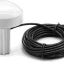 External Marine GPS Antenna Aerial for Garmin GPS GPSMAP GDU GNC MAP NavTalk Pilot StreetPilot AIS Boat Ship Yacht Navigation Receiver Fishfinder Sounder +26ft Cable TNC Connector+BNC Adapter