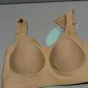 ProKloud Jelly Bras for Women No Underwire Wireless Bra with Support and Lift Full Coverage Comfy Seamless Bra, Small