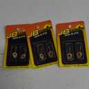 JB Lures Gem N Eye #6 Gold 2Pcs, Pack of 3