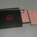 Wallet Case for iPhone 14 Compatible with Magsafe, 2-in-1 PU Leather Flip RFID Blocking Card Holder Stand Shockproof Magnetic Detachable Cover for iPhone 14 Case 6.1", Pink