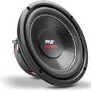 Pyle Car Vehicle Subwoofer Audio Speaker - 6.5 Non-Pressed Paper Cone, Black Plastic Basket, Dual Voice Coil 4 Ohm Impedance, 600 Watt Power, Foam Surround for Vehicle Stereo Sound System -PLPW6D