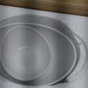 MALACASA 2 Tier Chip and Dip Serving Set with Metal Stand,Ceramic Appetizer Bowls for Party, Multi-Use Food Display for Fruits, Snacks,White Elegant Tiered Serving Dishes for Party