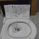 Duravit 0021690000 D-Neo Round Closed-Front Toilet Seat with Soft Close - White