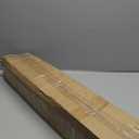 Heavy Duty Mailbox Post, 43" In-Ground Mounting Post for Use with Mailbox (Black)