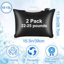 XANGNIER 2 Pack Reusable Extra Large Ice Bath Bags,Upgraded Large Capacity Bathtub Freezer Anti-Breakage Water Bag,Cold Plunge Accessories,Ice Bath Tub Accessories at Home,26L