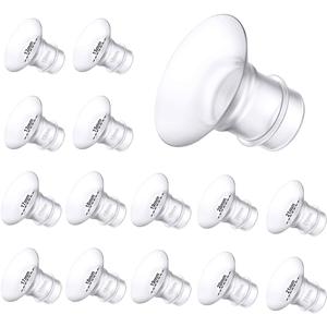 Flange Insert 13/15/17/18/19/20/21mm 14PCS,Compatible with Momcozy S12 pro/S9 pro/S12/S9/Medela/Spectra/Bellaaby/TSRETE etc 24mm Shields/Flanges,Reduce 24mm Tunnel Down to Other Size