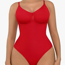 FeelinGirl Shapewear Bodysuit Tummy Control for Women Seamless Sculpting Snatched Waist Body Shaper Body Suit, Size M/L