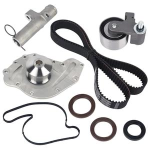 Autoround Timing Belt Kit w/Water Pump Fit for [3.5L 4.0L] 2005-2011 Dodge Charger/Challenger/Journey/Grand Caravan/Avenger/Magnum/Nitro, Chrysler 300/ Pacifica/Sebring, Replaces# TBK1150WP