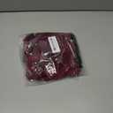 Meetjen Women's Long Sleeve Tops Slim Fit Wrap V Neck Ruffle 2026 Spring Trendy Casual Going Out Shirt Tee Blouses (Medium, Burgundy)