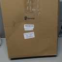 Domensi 9 Pcs Pizza Pan Riser Stands Sets Includes 2 Pcs Tiered Tray Stand 4 Stainless Steel Pizza Pan and 4 Wood Handle Knife for Home, Restaurant Party(Gold)