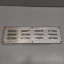 Skyflame Stainless Steel Venting Panel for Masonry Fire Pits and Outdoor Kitchens 15-Inch by 4-1/2-Inch