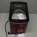 Frigidaire 26 Lbs per Day Portable Compact Maker, Ice Making Machine, Red Stainless, Medium