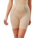 Maidenform Women's Shapewear High-Waist Thigh Slimmer, Tummy Control Thigh Slimmer, Firm Control Shapewear for Women 2XL