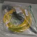 Tellegloww 15FT 1430P to 1450R EV Charger Adapter Cord Compatible with NEMA 30 Amp 4 Prong Dryer to 50 Amp EV for Level 2 Charging, Only for 4 Prong New Dryer Outlet, STW 10 AWG/4C, ETL Listed