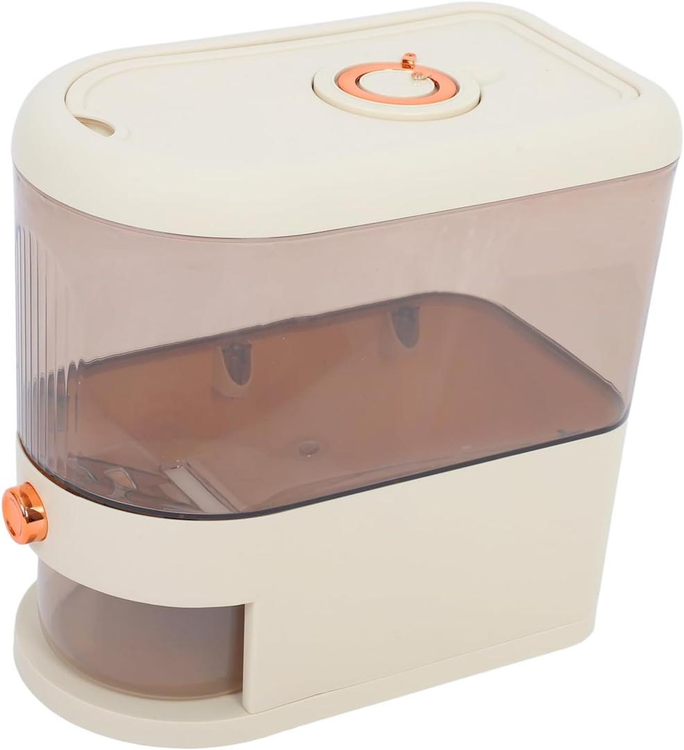 Healifty Aroma Rice Dispenser Rice Storage Large Capacity Airtight Easy to Clean Perfect for Restaurant