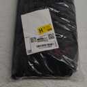 Surmente Black Tablecloth 90 x 132-inch Rectangular Polyester Table Cloth for Weddings, Banquets, or Restaurants