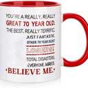 Pifeea 60th Birthday Gifts – 1965 Coffee Mug, Unique 60 Years Old Gift for Dad, Mom, Men, Women Grandpa – Fun Christmas, Father’s Day, Mother’s Day Present, Great 60 Years Old Novety Coffee Mug