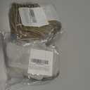 2 x 30pcs Castor Oil Pack Wrap for Belly Button, 2.76in Disposable Self-Adhesive Castor Oil Patches Pads Highly Absorbent Anti-Leak Organic Cotton Castor Oil Compress Covers (Oil Not Included)