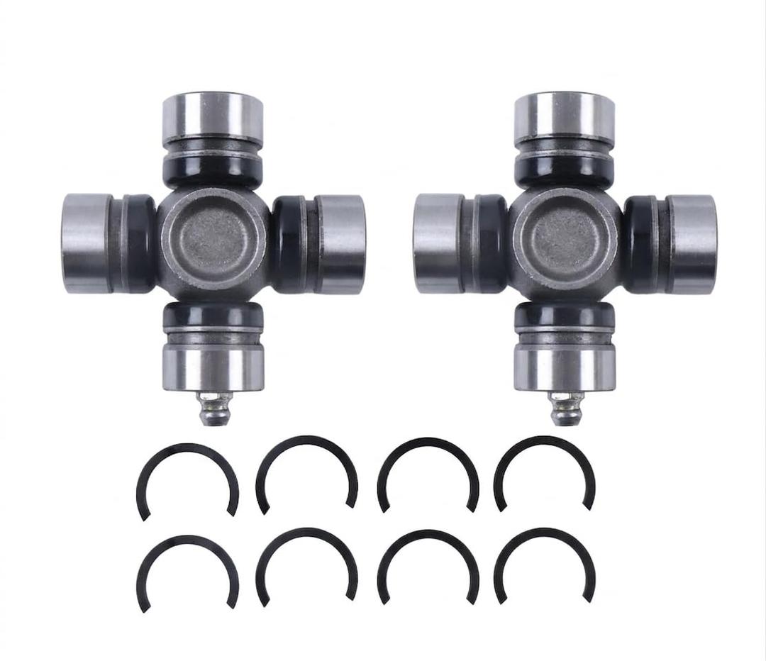 2X Front Rear Drive Shaft U Joint 49050-1057 Compatible with Kawasaki Bayou 400 1993-1999 Prairie 300 1999-2002 Prairie 400 1997-2002