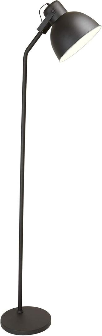 Newhouse Lighting NHFL-VE-BK Vesper Modern Floor Lamp with LED Bulb Included, Black