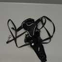 rabbitgoo Cat Harness and Leash for Walking, Escape Proof Soft Adjustable Vest Harnesses for Cats, Easy Control Breathable Reflective Strips Jacket, Black, S