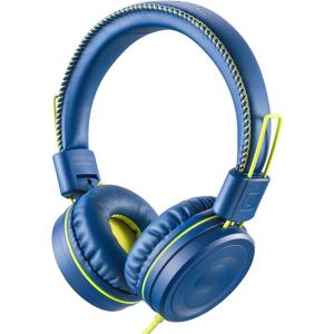 M1 Kids Headphones Wired Headphone for Kids,Foldable Adjustable Stereo Tangle-Free,3.5MM Jack Wire Cord On-Ear Headphone for Children (Blue)