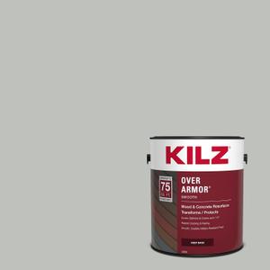 KILZ Over Armor Smooth Solid Coating Resurfacer, Cape Cod, 1 Gallon, 128 Fl Oz