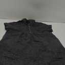 luvamia Denim Dress for Women Summer Short Sleeve Button Down Collared Pleated Western Jean Dresses with Pockets Relaxed XL 