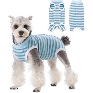 Coppthinktu Recovery Suit for Dogs Female Dog Onesie After Surgery Spay, Soft Surgical Pajamas Post-Op Bodysuits for Small Medium Puppy, Abdominal Wounds Prevent Licking Cone E-Collar Alternative XL