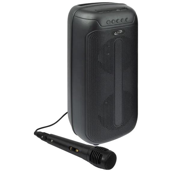 iLive Jam Time Bluetooth Wireless Speaker System, ISB293B, Black