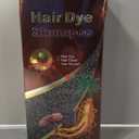 Dark Brown Hair Dye Shampoo 3 in 1 for Gray Hair Coverage, Long-lasting Hair Color Shampoo Easy At-Home Use, Safe and Gentle Formula for All Hair Types 16.9 Fl Oz (Dark Brown)