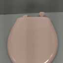 Bemis Classic Colors Slow Close Toilet Seat, Easy Clean Hinges and Durable Plastic Seat, Made in USA, Round, Venetian Pink