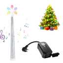 Wireless Control Outlet with Magic Wand, Wireless Remote Control Outlet for Christmas String Lights and Decorations Lights, Remote Magic Wand Switch Kit with Music, Ideas for Friends/Family