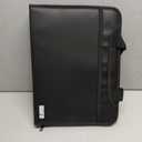 onvvippiv Important Document Organizer Folio Accordion File Organizer Fireproof Expanding File Folder Storage Box with Zipper Labels 13 Pockets for Business Office Receipt Travel (Black)