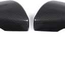 Car Side Mirror Decoration Cover Compatible with Subaru XV Forester Outback Legacy 2019-2022 2023 2024 2025 2026+,This Rear View Mirrors Cover Cap Cover trim is made of ABS. (Carbon Fiber)