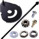 617-04094 Steering Rod Shaft Sector Gear Kit for MTD for Cub Cadet for Troy Bilt for Craftsman Mower Replace 948-0389 938-05078 738-05078 738P07154