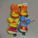 4 x Peeps Dress Up Doctor Rugby Player Plush, 3 PC Basketball Player Easter Plush, 5.75 in 