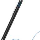 Stylus Pens for Touch Screens, NTHJOYS Universal Fine Point Stylus for iPad, iPhone, iOS/Android Smart Phone and Other Tablets, Active Stylus Stylist Pen Pencil for Precise Writing/Drawing (Black)