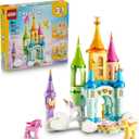 LEGO Creator 3 in 1 Unicorn Castle Building Toy for Kids - Unicorn Toy Trio for Girls & Boys, Ages 8+ - Build 3 Pretend Play Toys with 1 Set of Building Blocks - Gift Idea for Birthdays - 31175