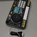 Kids DJ Mixer Controller Table Musical Toy Electronic Toy with LED Lights Sound Effect Microphone Piano DJ Board Key Musical Instruments Birthday Gift Toys for 3 4 5 6 7 Year Old Boy Girl