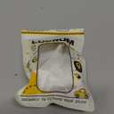 Lucrum Compatible with Toyota Key Fob Cover & Leather Keychain, Keyfob Case for Avalon Camry Corolla Prius RAV4 Highlander (White)