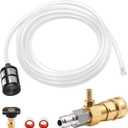 PWACCS Downstream Injector for Pressure Washer, Power Washer Chemical Injector Kit with 3/8" Quick Connect, Soap Injector with Siphon Hose 3-5 GPM