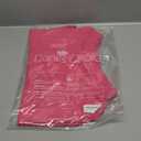 Basic Solid Stretchy Cotton High Waist A-line Flared Casual Skater Mini Skirt (French Rose) Small